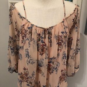 Boho floral top